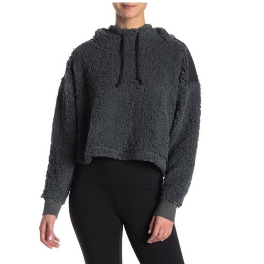 Z By Zella Sheila Fleece Hooded Pullover